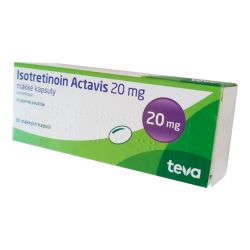 Изотретиноин Actavis (аналог Акненормин, Aknenormin) капс. 20мг 30шт в Альметьевске и области фото