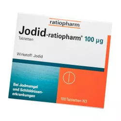 Йодид Ратиофарм (Калия Йодид) ГЕРМАНИЯ Ratiopharm 100мкг таб. №100
