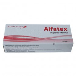 Альфатекс (Эубетал Антибиотико) глазная мазь 3г в Альметьевске и области фото