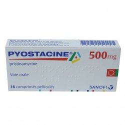 Пиостацин (Пристинамицин) таблетки 500мг №16 в Альметьевске и области фото