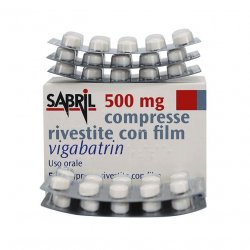 Сабрил (Sabril, Вигабатрин) в таблетках 500мг №50 в Альметьевске и области фото